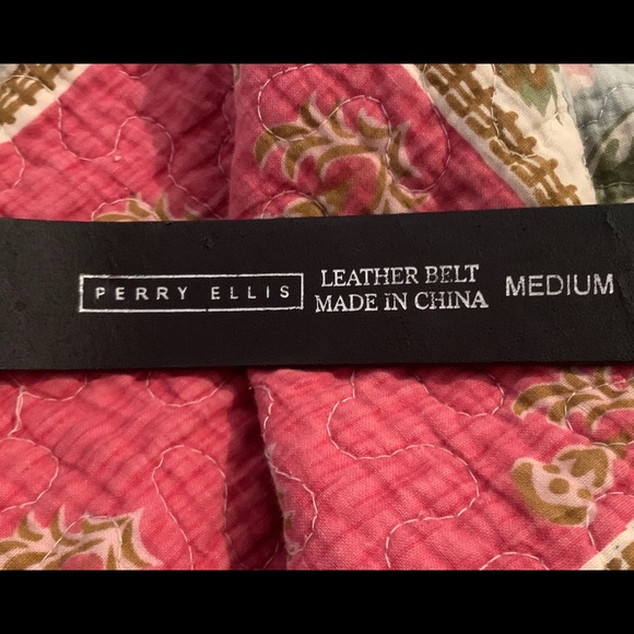 Vintage leather belt with buckle - Picture 1 of 4